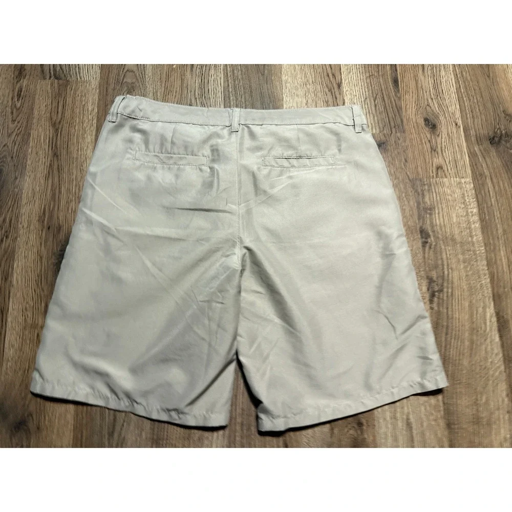 Nautica School Uniform Shorts Youth Boys Size 16 Khaki Flat Front Casual